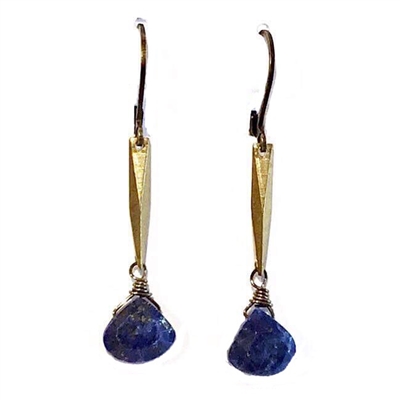 Lapis Dangle Earrings