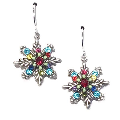 Firefly Earrings-Snowflake- Multi Color