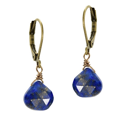 Lapis Dangle Earrings