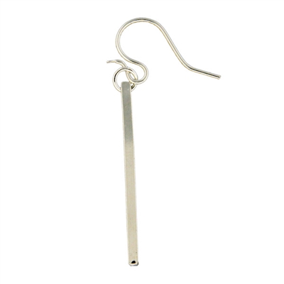 Bar Earring- Sterling Silver