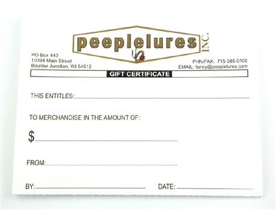 Gift Certificate