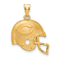 Chicago Bears Gold Filled Pendant- Helmet