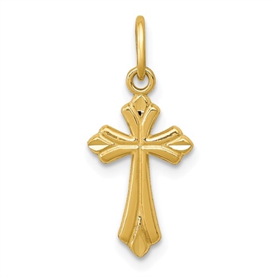 14k Gold Cross Pendant