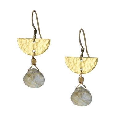 Labradorite Dangle Earrings