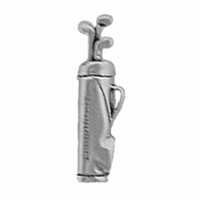 Sterling Silver Charm-Golf Bag