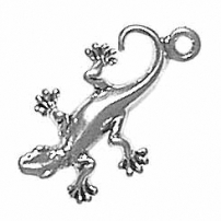 Sterling Silver Charm-Gecko