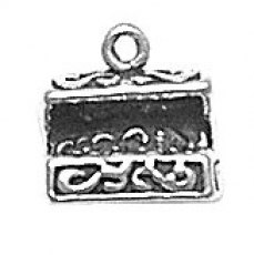 Sterling Silver Charm-Treasure Chest