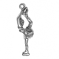 Sterling Silver Charm-Figure Skater