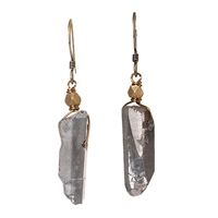 Quartz Crystal Earrings