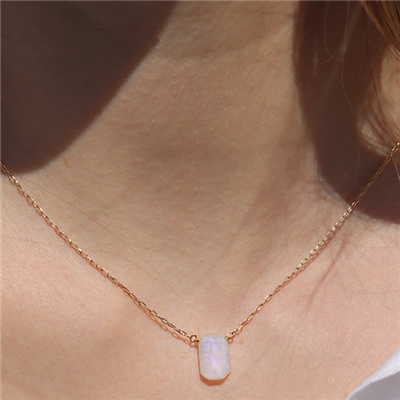 Moonstone â€œDashâ€ Necklace