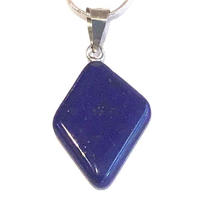 Sterling Silver Pendant- Lapis Lazuli