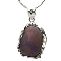 Sterling Silver Pendant- Sugilite