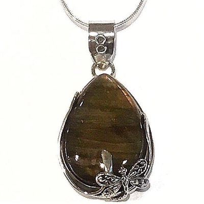 Sterling Silver Pendant- Labradorite