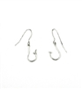 Sterling Silver Fish Hook Earrings