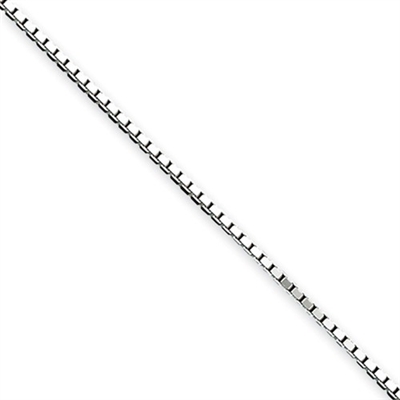 1mm Box Chain-Sterling Silver-16"