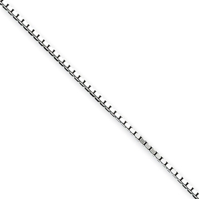 1mm Box Chain-Sterling Silver-18"