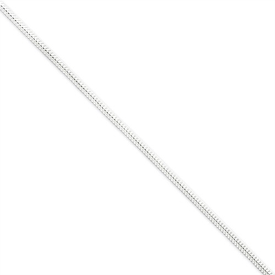 Heavy Round Snake Chain-Sterling Silver-24"