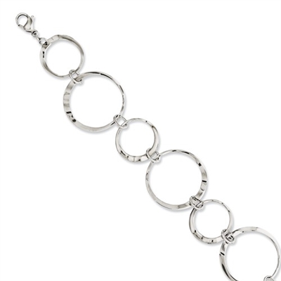 Stainless Steel Circles Bracelet