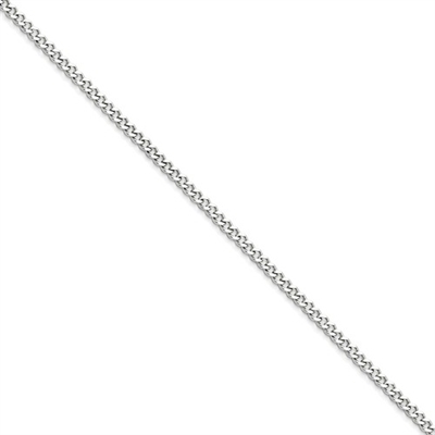 Stainless Steel Curb Chain- 20"- 3mm