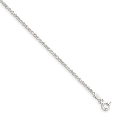 30â€ Sterling Silver Rope Chain