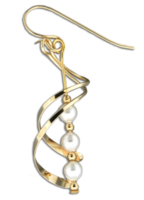 Gold Fill "Pearl Haven" Earrings
