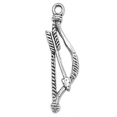 Sterling Silver Charm-Bow & Arrow