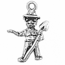 Sterling Silver Charm-Smokey the Bear