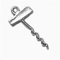 Sterling Silver Charm-Cork Screw