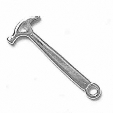 Sterling Silver Charm-Hammer