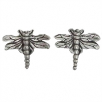 Sterling Silver Post Earring-Dragonfly