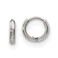 Stainless Steel "Huggie" Earrings