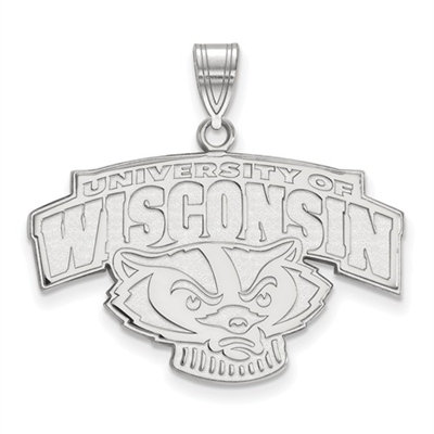 University of Wisconsin-  Bucky Badger Pendant- Large