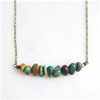Turquoise Arc Necklace