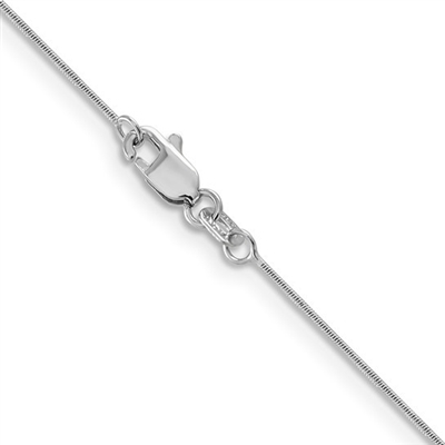 14k White Gold Snake Chain