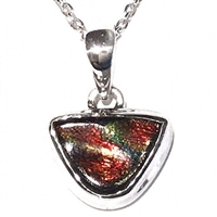 Sterling Silver Pendant- Ammolite