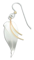 "Lily Strings" Earrings- Sterling Silver & Gold Filled