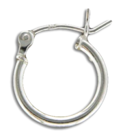 Hoop Earring- Sterling Silver