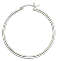 Hoop Earring- Sterling Silver