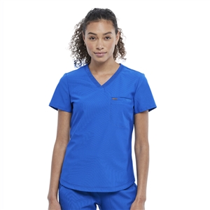 FORM by Cherokee -  Tuckable V-Neck Scrub Top