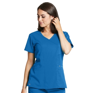 Barco GRST001 - Women's Stretch Surplice Scrub Top