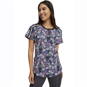 Cherokee HS831 - Women's V-Neck Print Scrub Top