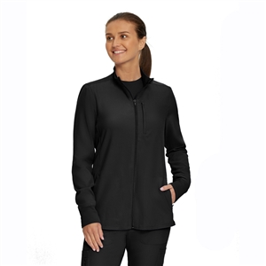 Forward by Landau LJ700 - Quick Zip Ladies Mock Neck Scrub Track Jacket