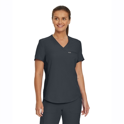 Forward by Landau LT101 - Free Form Ladies V-Neck Scrub Top