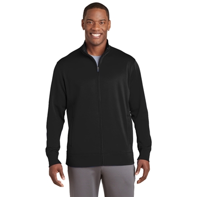 SanMar ST241 - Men's Sport Wick Full Zip Fleece Jacket for Carilion Franklin Memorial Hospital