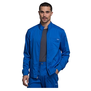 Cherokee WW320 - Revolution Men's Zip Up Solid Scrub Jacket