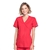 Cherokee WW650 - WW Originals Women's Mock Wrap Knit Panel Solid Scrub Top