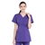 Cherokee Professional WW685 - Women's Maternity Mock Wrap Soft Knit Panel Solid Scrub Top