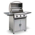 BLAZE 3-Burner 25" Grill with Cart (BLZ-3LBMCARTPKG)