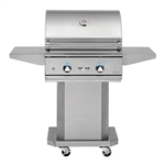 DELTA HEAT 26" Cart Grill with 2 SS Burners (DHBQ26G-D-CART)