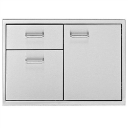 DELTA HEAT 30" Door / 2-Drawer Combo (DHDD302-B)